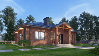 Проект дома 124 м²